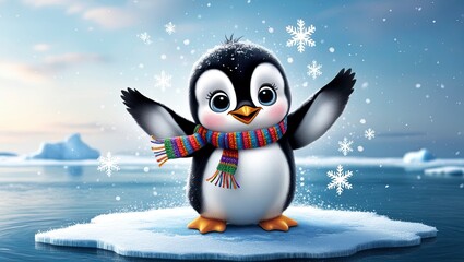 Penguin Playtime Delight