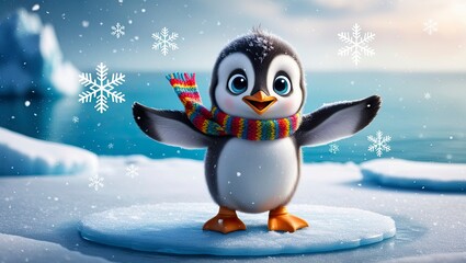 Penguin Playtime Delight