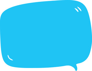 Colorful Speech Bubble graphic clip art