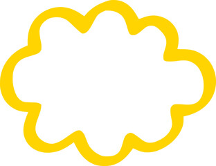 Colorful Speech Bubble graphic clip art