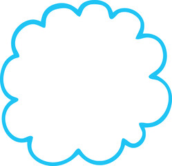 Colorful Speech Bubble graphic clip art