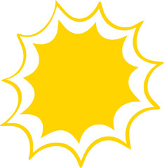 Colorful Speech Bubble graphic clip art