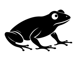 Frog Silhouette Vector Design, Frog SVG, Frog Icon