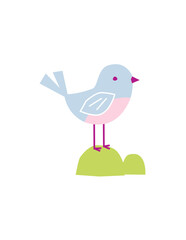 Cartoon children's clothing pattern