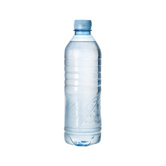 Plastic water bottle isolated on transparent background. Png