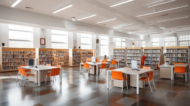 library school lighting