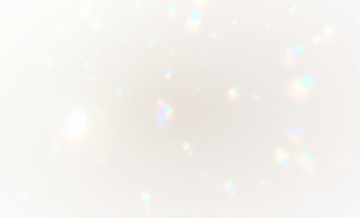 Vector background with glowing rainbow light, PNG crystal prism reflection and optical sparkle blur, vibrant magic fantasy light beam and bokeh glow, transparent PNG effect with abstract shine. © Fedir