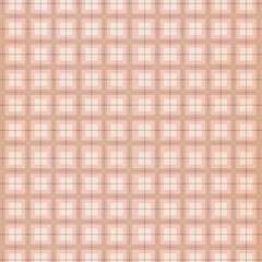 Brown plaid gingham, scottish tartan texture, grid graph paper with rhombus squares pattern, picnic napkin and curtain tablecloth, vector seamless geometric checkered fabric