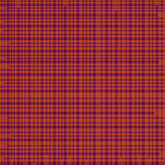 Naklejka premium Seamless orange and purple checkered grid with bold contrast and modern geometric style. Ideal for digital art, textiles, backgrounds, packaging, posters, and eye-catching graphic designs.