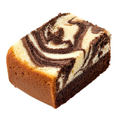 Delicious marble cake slice baked sweet dessert treat yummy chocolate vanilla swirls