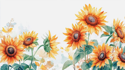 Obraz premium Elegant wedding invitation card background . Minimal hand painted watercolor botanical flowers texture template background. Design for wedding, vip cover, poster, rsvp moderncard.Valentine's Day