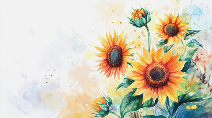 Elegant wedding invitation card background . Minimal hand painted watercolor botanical flowers texture template background. Design for wedding, vip cover, poster, rsvp moderncard.Valentine's Day

