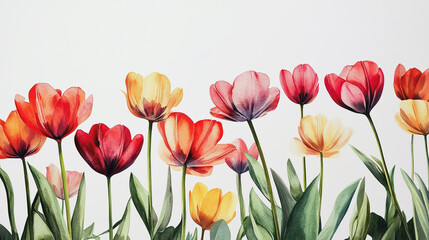 Elegant wedding invitation card background . Minimal hand painted watercolor botanical flowers texture template background. Design for wedding, vip cover, poster, rsvp moderncard.Valentine's Day

