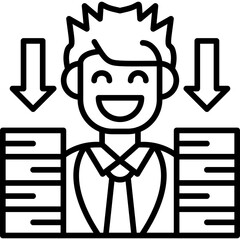 Burden Icon Vector Element