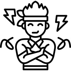 Stress Icon Vector Element