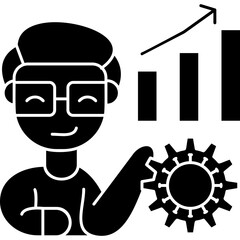 Productivity Icon Vector Element