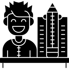Naklejka premium Valuation Icon Vector Element