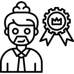 Customer Loyalty Icon Vector Element