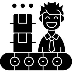 Production Icon Vector Element