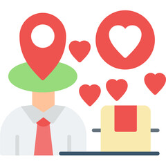 Heart Icon Vector Element