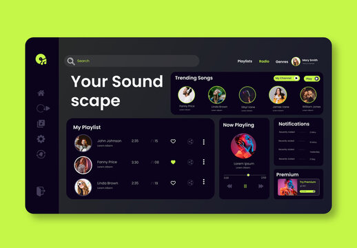 Music Dashboard