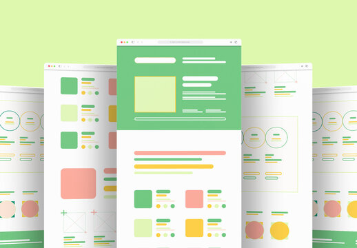 Wireframe Landing Page