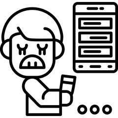 Harassment Icon Vector Element