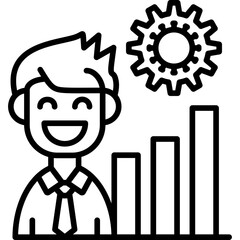 Motivation Icon Vector Element