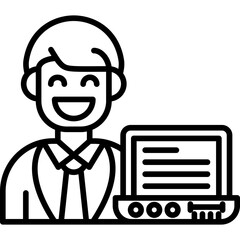 Working Icon Vector Element