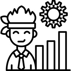 Motivation Icon Vector Element