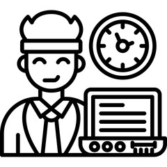 Work Icon Vector Element