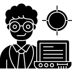 Focus Icon Vector Element