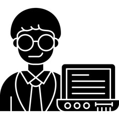 Working Icon Vector Element