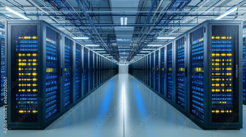 Poster resilient disaster recovery infrastructure is a data center concept that includes an image illustrat