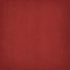 Red plaid gingham, scottish tartan texture, grid graph paper with rhombus squares pattern, picnic napkin and curtain tablecloth, vector seamless geometric checkered fabric
