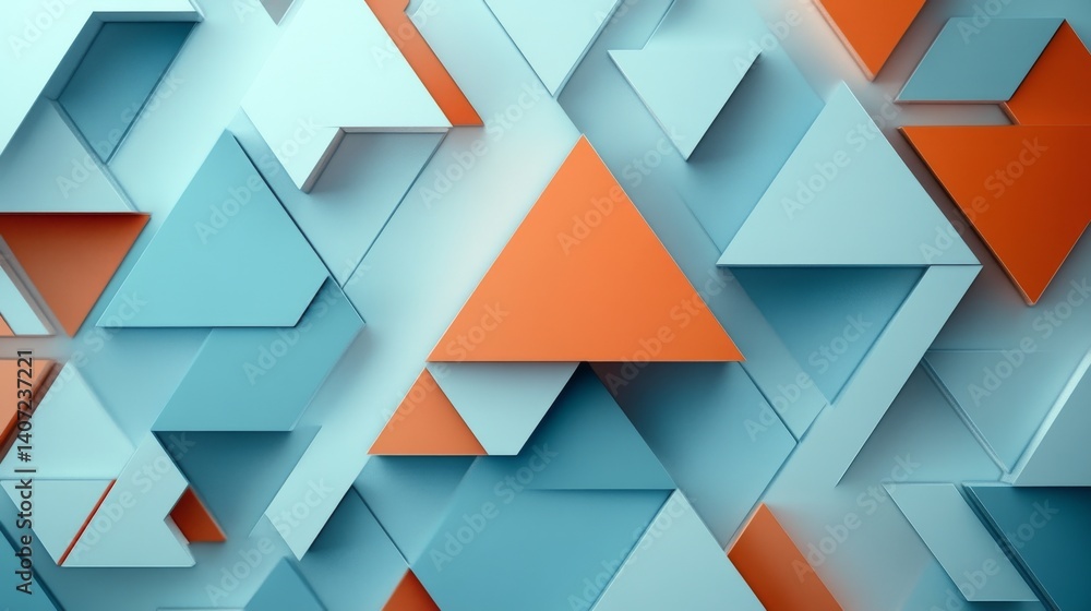 Poster image of a modern geometric pattern texture used as an abstract wallpaper background