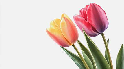 Fototapeta premium Elegant wedding invitation card background . Minimal hand painted watercolor botanical flowers texture template background. Design for wedding, vip cover, poster, rsvp moderncard.Valentine's Day