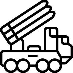 truck Illustration on a white background     