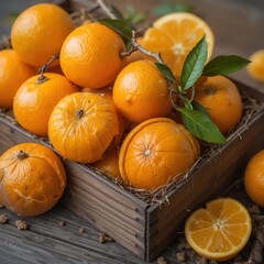 basket of oranges