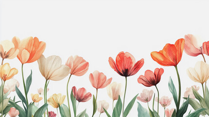 Elegant wedding invitation card background . Minimal hand painted watercolor botanical flowers texture template background. Design for wedding, vip cover, poster, rsvp moderncard.Valentine's Day

