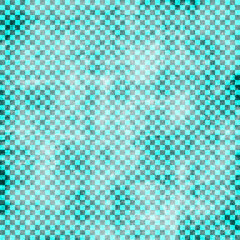 Green seamless chessboard argyle pattern, diamond and harlequin geometric pattern. Vector decorative ornamental checkered rhombus rainbow background