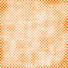 Red plaid gingham, scottish tartan texture, grid graph paper with rhombus squares pattern, picnic napkin and curtain tablecloth, vector seamless geometric checkered fabric