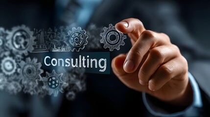 A consulting firm s expertise guiding businesses towards success