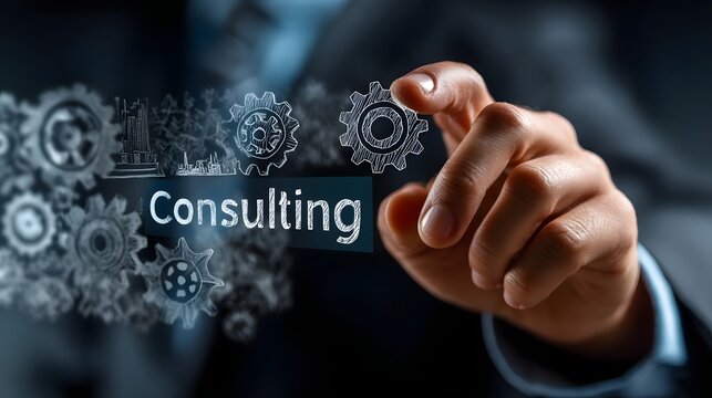 A consulting firm s expertise guiding businesses towards success
