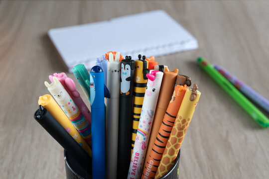 Famous erasable gel colored pens from Legami Milano