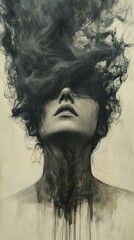 Abstract Woman Portrait