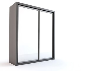 A window with a white background
