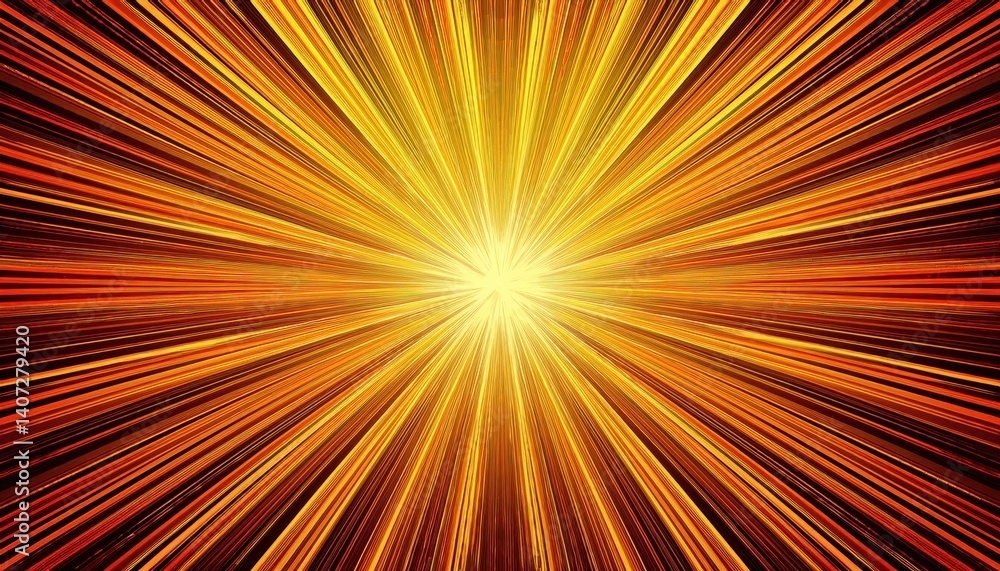 Poster dynamic halftone halftone effect stunning radial burst with converging lines, intricate abstract exp