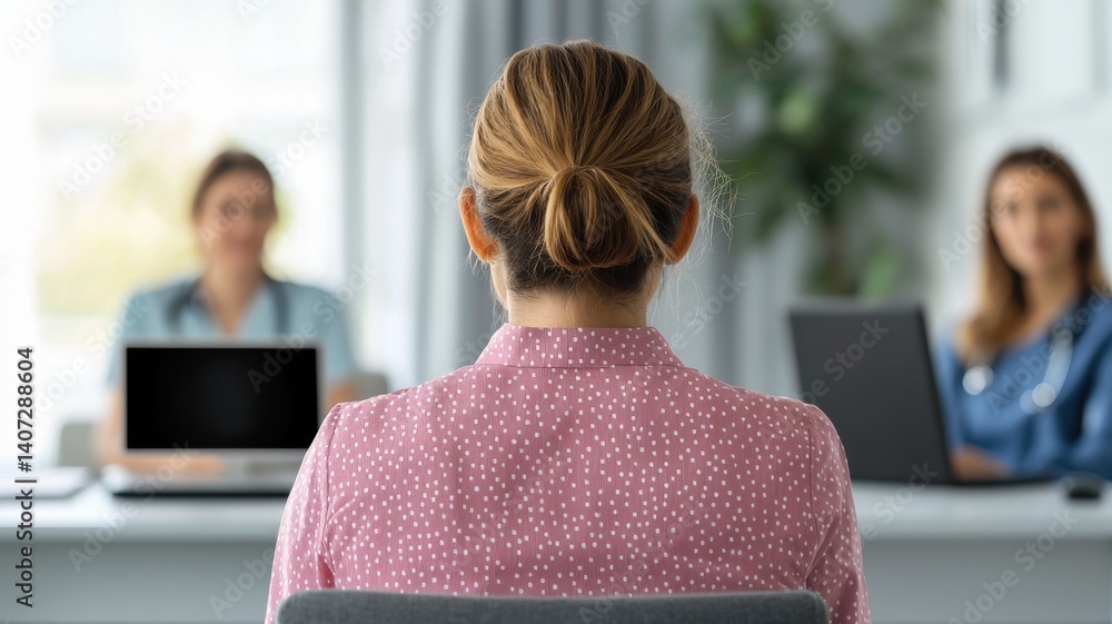 Poster interview preparation tips for professionals in a modern office setting engaging discussion calm env