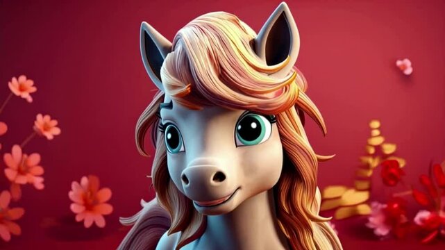 Niedliche kleines Pony